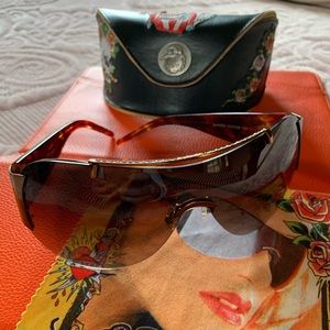 Ed Hardy Sunglasses - like new!